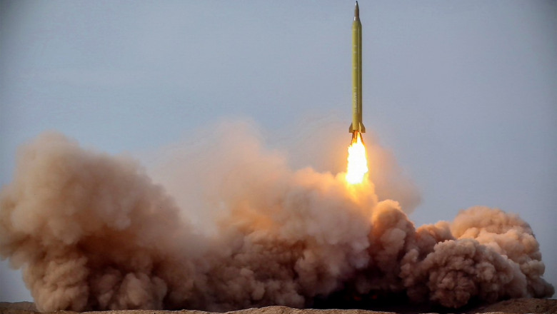 Test cu o rachetă balistică iraniană