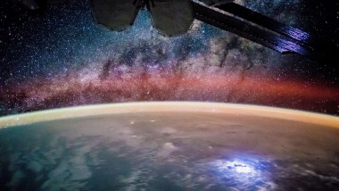 Pământul văzut de pe Stația Spațială Internațională