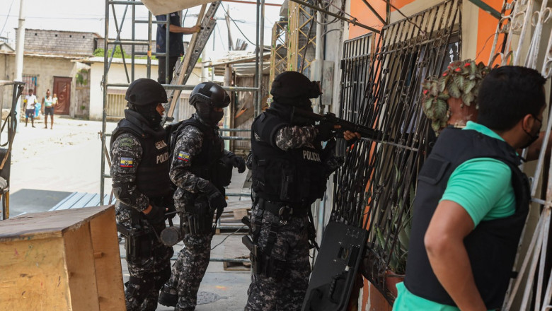 Poliție în Ecuador