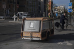 Paris: The 'Corbicycle' A very last journey by bicycle.