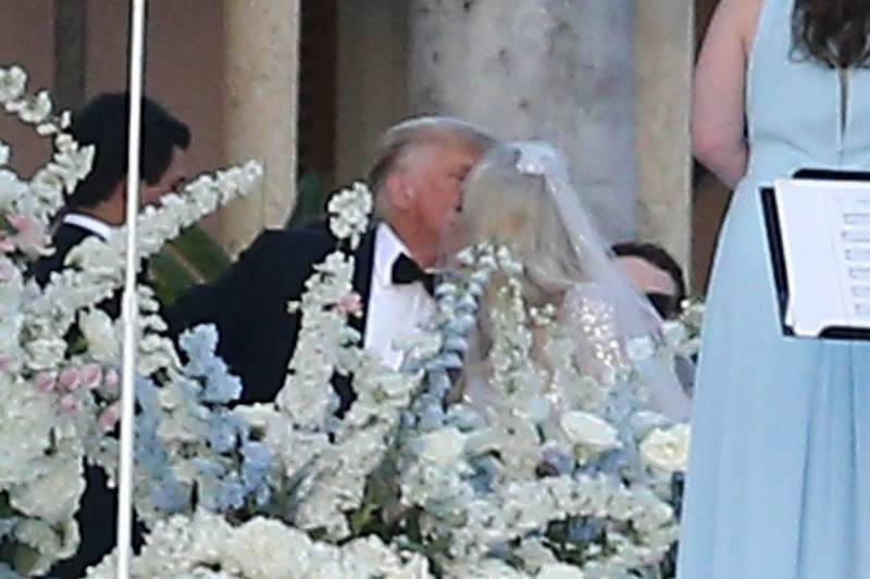 Tiffany Trump gets married at Mar-a-Lago