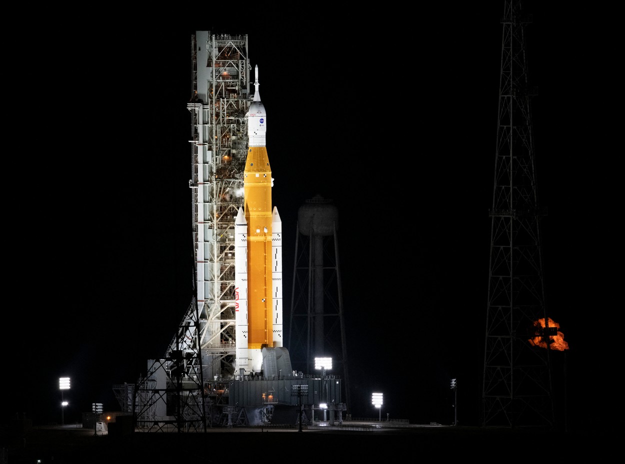 Misiunea Artemis. NASA a lansat cu succes megaracheta SLS spre Lună