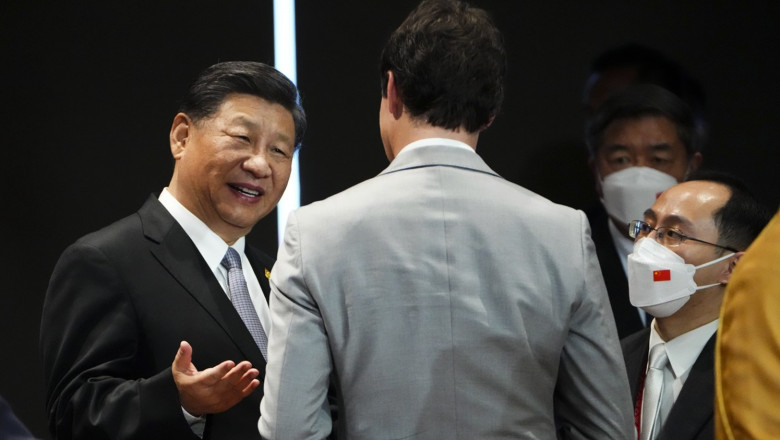 Xi Jinping vorbește cu Justin Trudeau