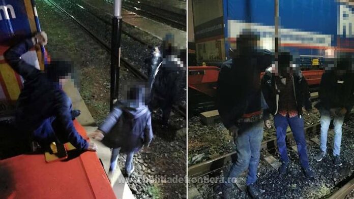 Trei bărbați din Sudan și-au riscat viața ascunzându-se sub tren ca să treacă ilegal frontiera
