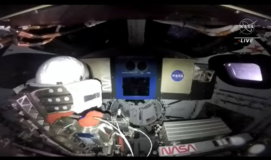 Misiunea Artemis. Cum se vede Pământul de la 100.000 de km depărtare. NASA a publicat primele imagini în drumul spre Lună