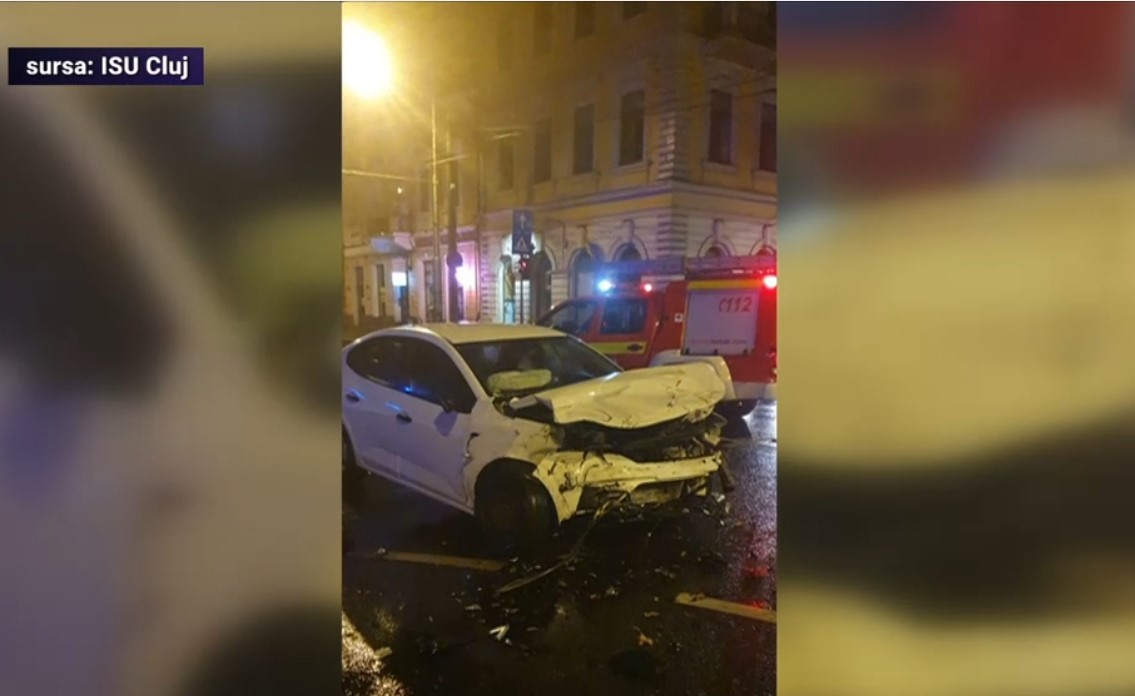 VIDEO Aflat sub influența alcoolului, manelistul Culiță Sterp a provocat un accident și a fugit. Momentul impactului