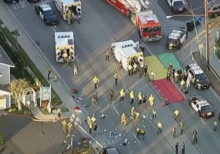 25 de recruți ai Academiei de Antrenament din Los Angeles, spulberați de un SUV. "Erau corpuri peste tot"