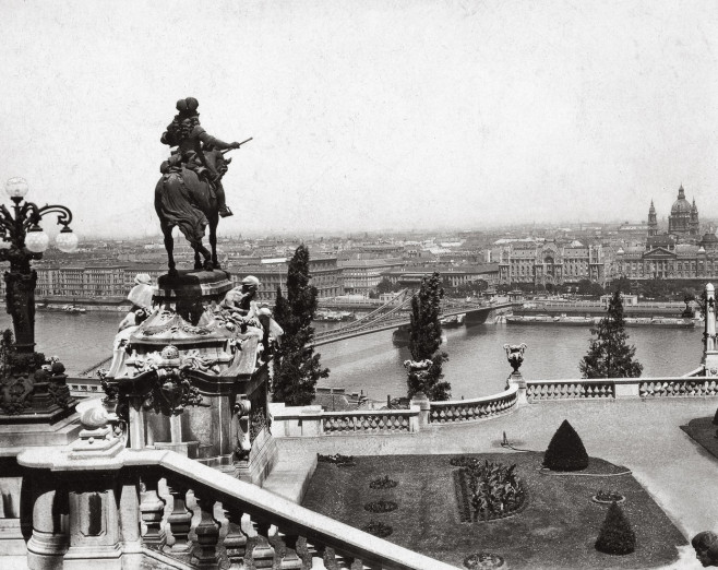 Monument of Prince Eugene of Savoy in Budapest