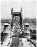 First published 1914 original Elizabeth bridge Budapest destroyed by German sappers end of WW2