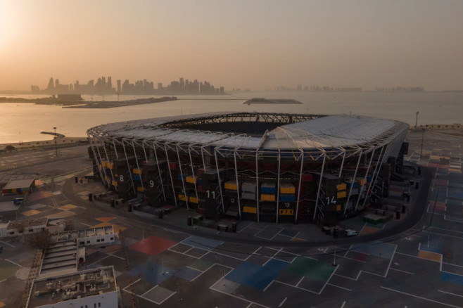 Aerial Views Of FIFA World Cup Qatar 2022 Venues