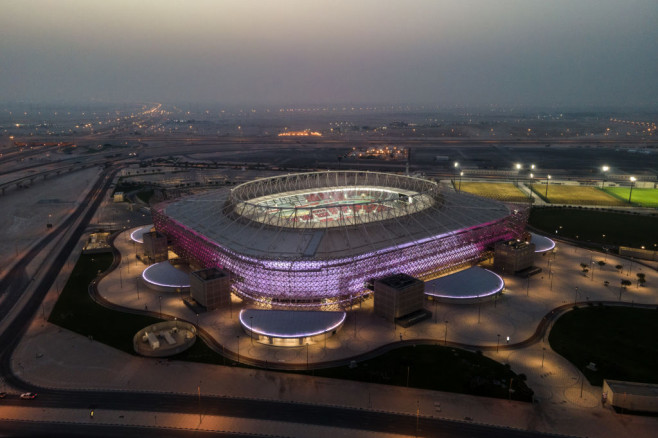 Aerial Views Of FIFA World Cup Qatar 2022 Venues