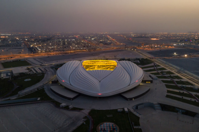 Aerial Views Of FIFA World Cup Qatar 2022 Venues