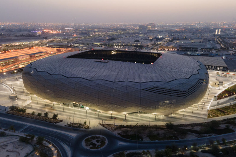 Aerial Views Of FIFA World Cup Qatar 2022 Venues