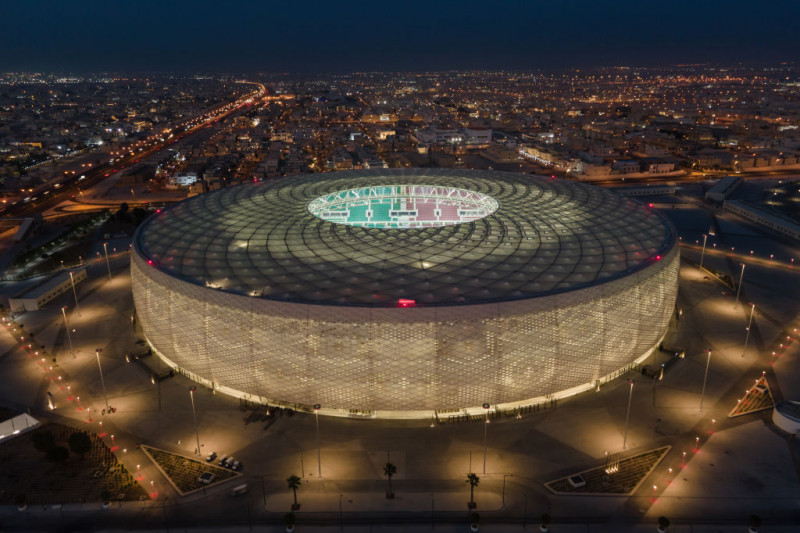 Aerial Views Of FIFA World Cup Qatar 2022 Venues