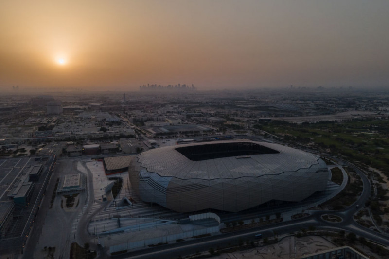 Aerial Views Of FIFA World Cup Qatar 2022 Venues