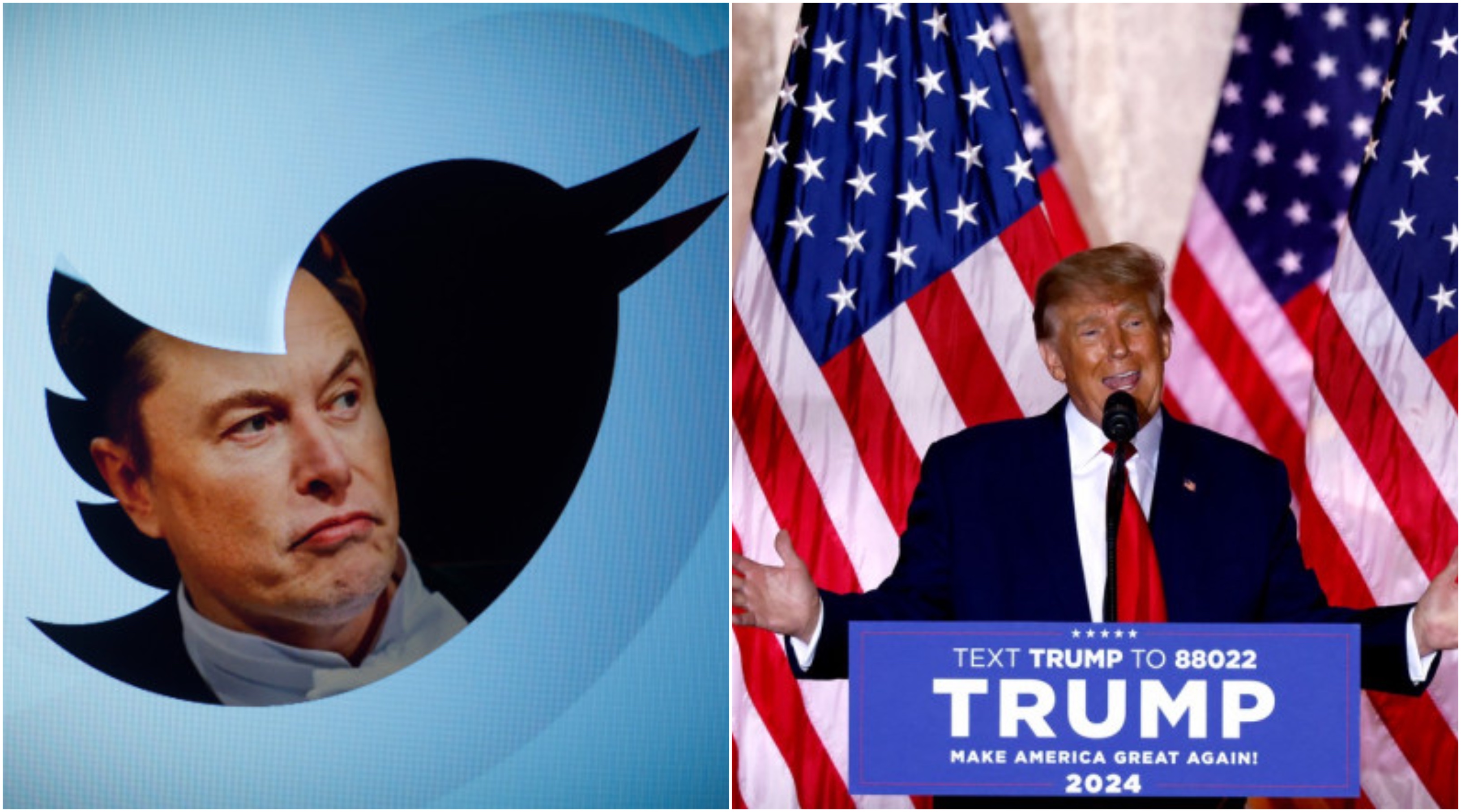 Elon Musk le cere utilizatorilor să voteze dacă ar trebui să permită revenirea lui Donald Trump pe Twitter
