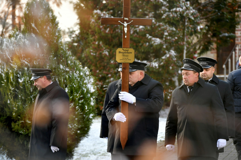 Funeral for a vicitim of an explosion in Przewodow