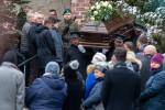 Funeral for a vicitim of an explosion in Przewodow