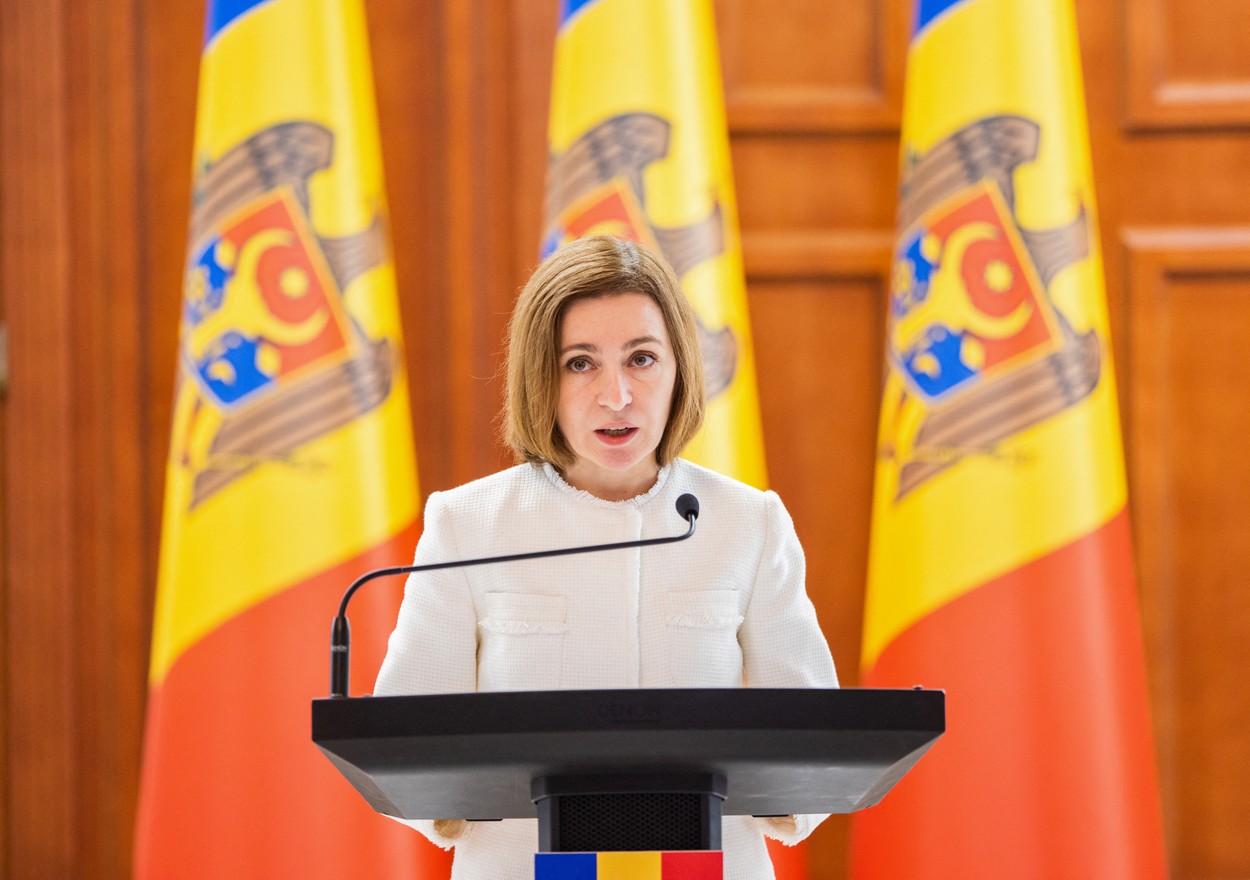 Maia Sandu: „Mulțumim României datorită căreia astăzi avem curent electric în casele noastre”
