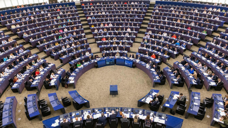 ședință de plen în Parlamentul European