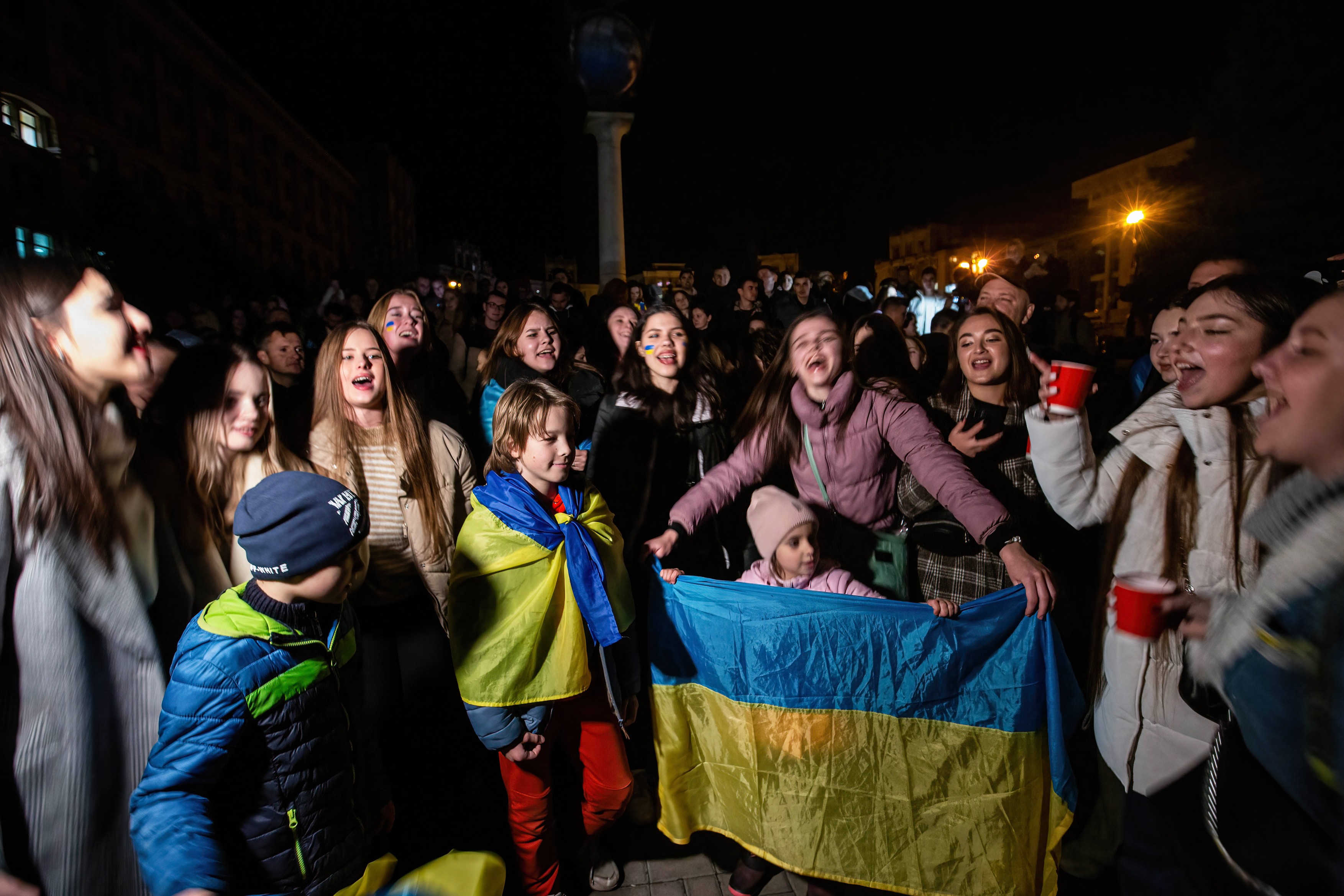Invadatorii și-au mutat „capitala” la Henicesk după retragerea umilitoare din Herson