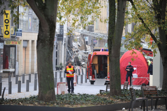 A Building Collapses In Lille, France - 12 Nov 2022