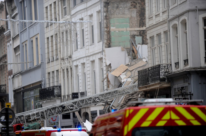 A Building Collapses In Lille, France - 12 Nov 2022