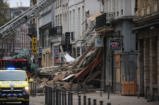 A Building Collapses In Lille, France - 12 Nov 2022