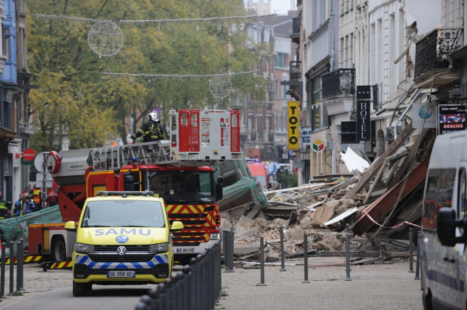 A Building Collapses In Lille, France - 12 Nov 2022