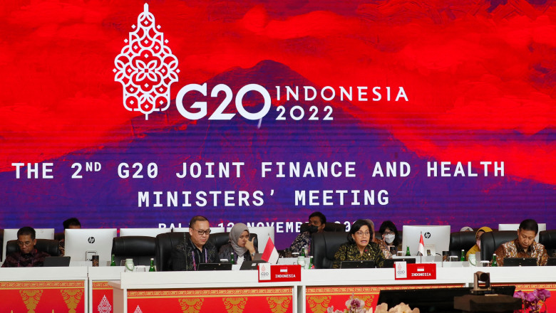 întâlnirea miniștrilor de finanțe și sănătate de la G20 din 2022, în Indonezia