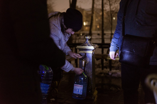 Kyiv surviving power and water outages