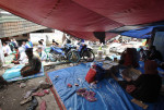 Friday prayer amid the ruins after earthquake in Cianjur