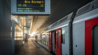 Avertizare de călătorie pentru Belgia. Este grevă în transportul feroviar