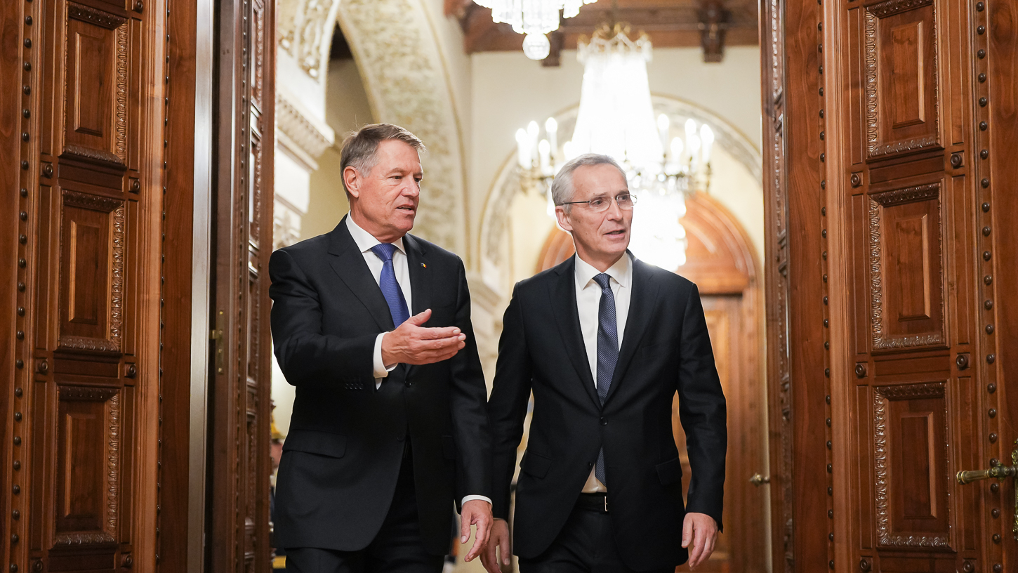 Iohannis, după întâlnirea cu Stoltenberg: E nevoie ca în cazul unui atac să se știe exact cine, ce trupe și unde trimite