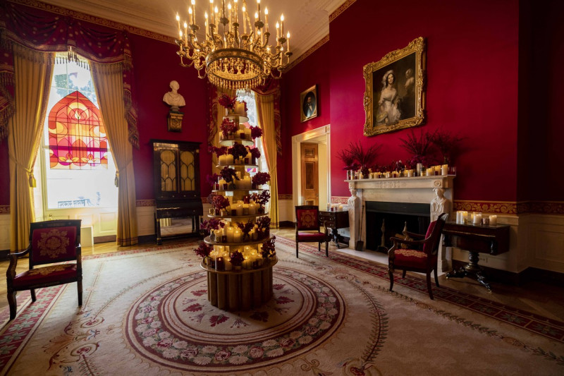 White House Christmas Decorations