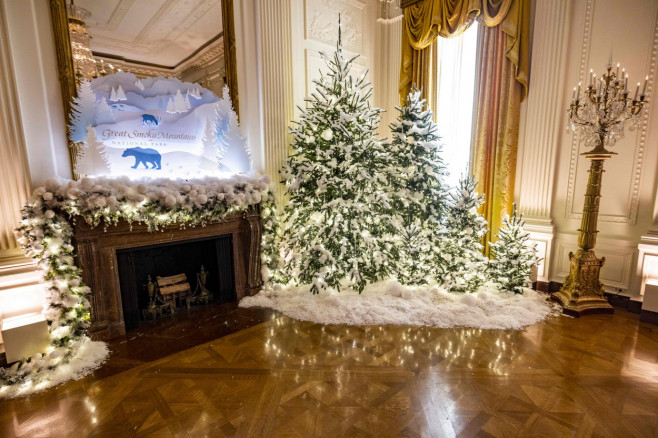 White House Christmas Decorations