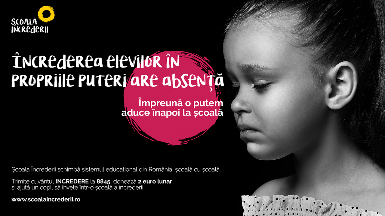(P) Copilul tău este bine la școală? De astăzi poți schimba modul în care se face educație în școlile din România