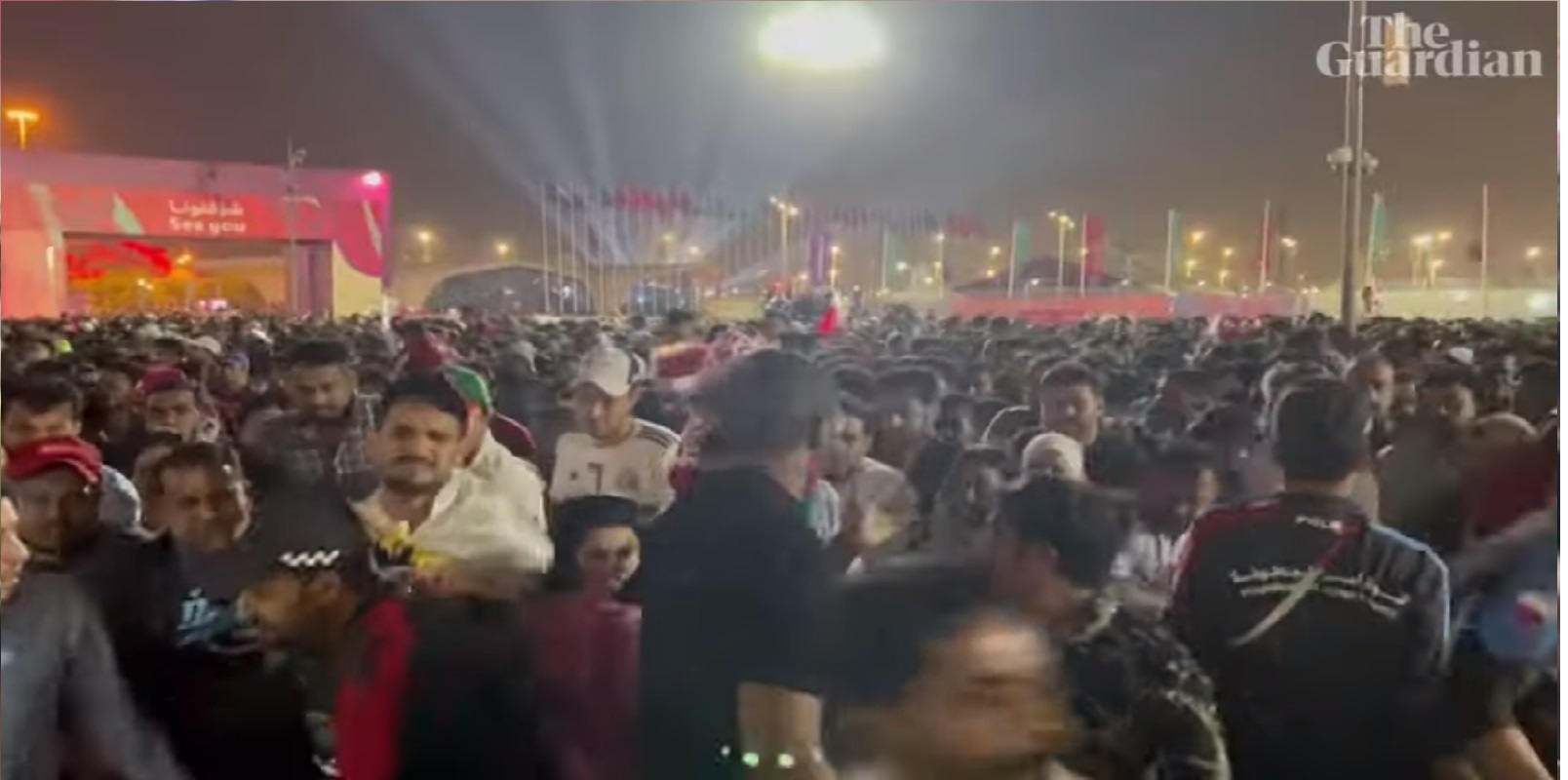 Haos și panică la Cupa Mondială din Qatar. Imaginile amintesc de busculada din Seul. "A fost periculos"