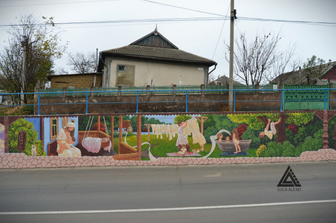 Pictură murală de 1.000 mp