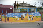 Pictură murală de 1.000 mp