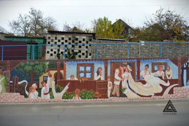 Pictură murală de 1.000 mp