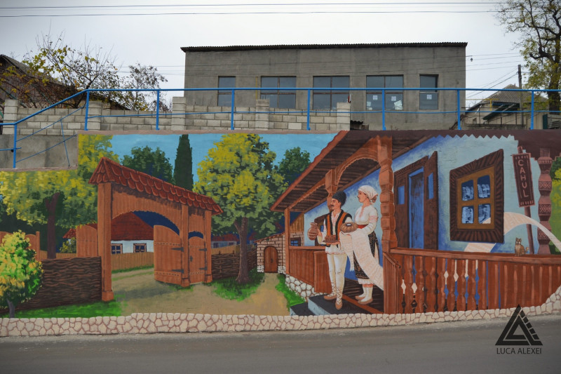 Pictură murală de 1.000 mp