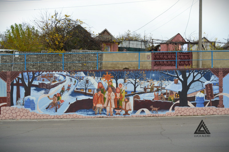 Pictură murală de 1.000 mp