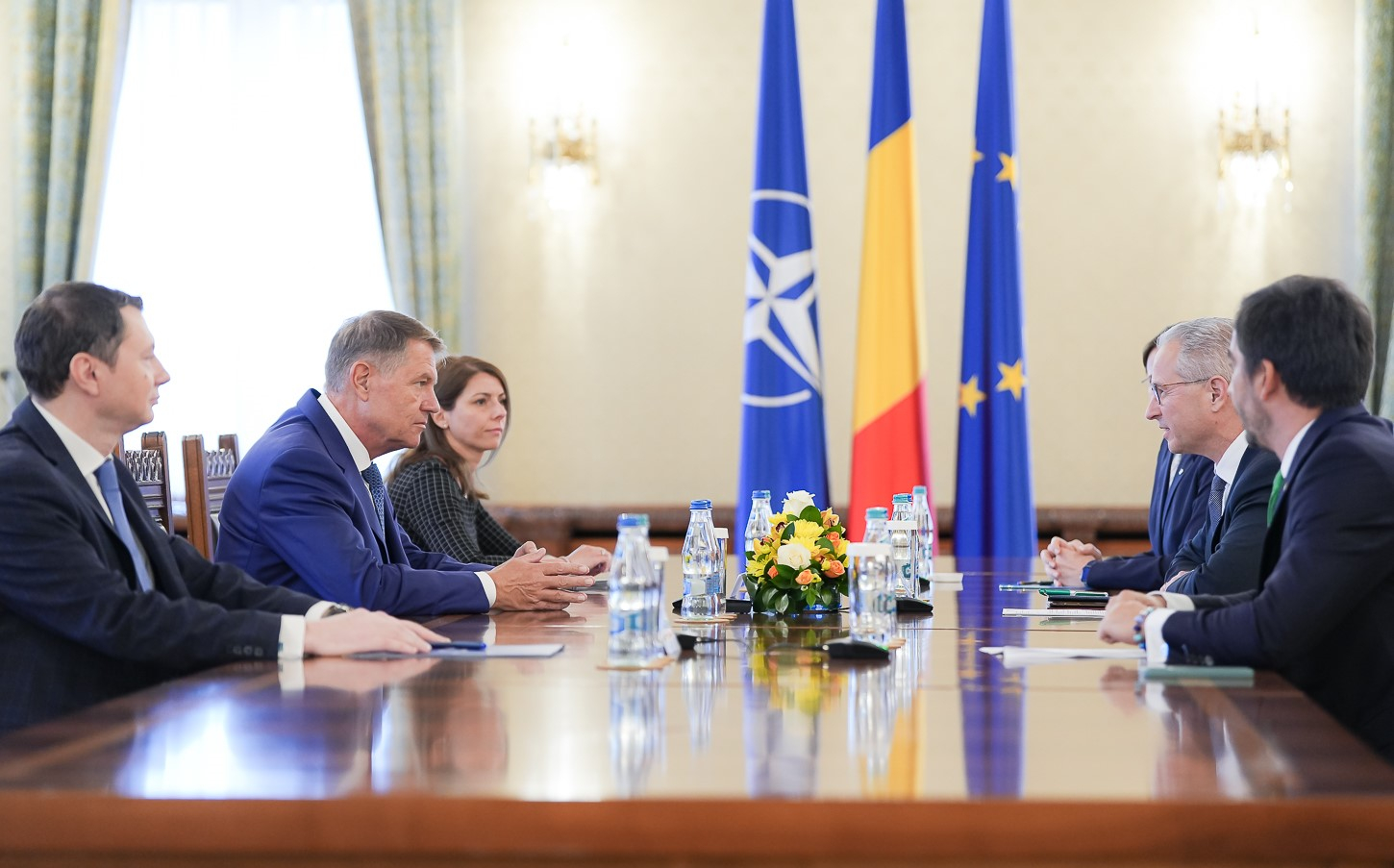 Iohannis a cerut OMV începerea cât mai rapidă a exploatărilor offshore din Marea Neagră