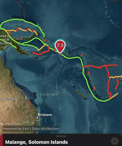 Alertă de tsunami în Insulele Solomon, după un cutremur cu magnitudinea 7
