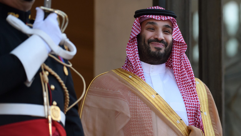 Mohammed Bin Salman în Franța