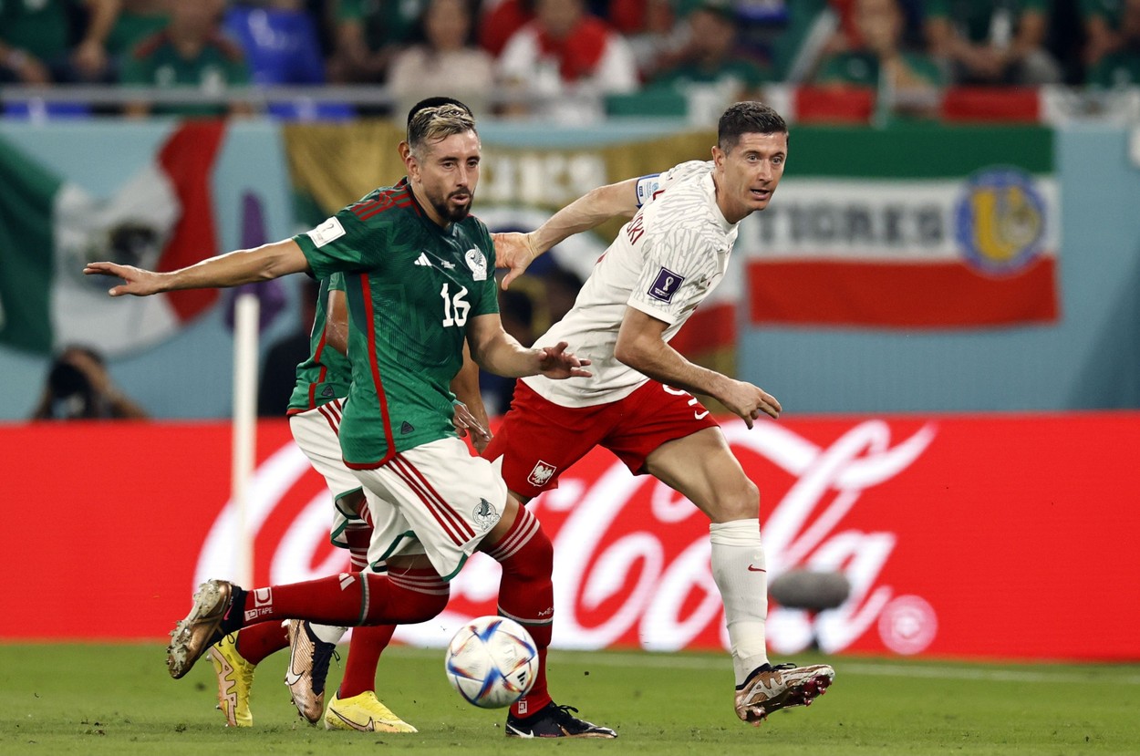 Cupa Mondială 2022: Mexic a remizat cu Polonia. Lewandowski, autorul primului penalty ratat la competiția din Qatar