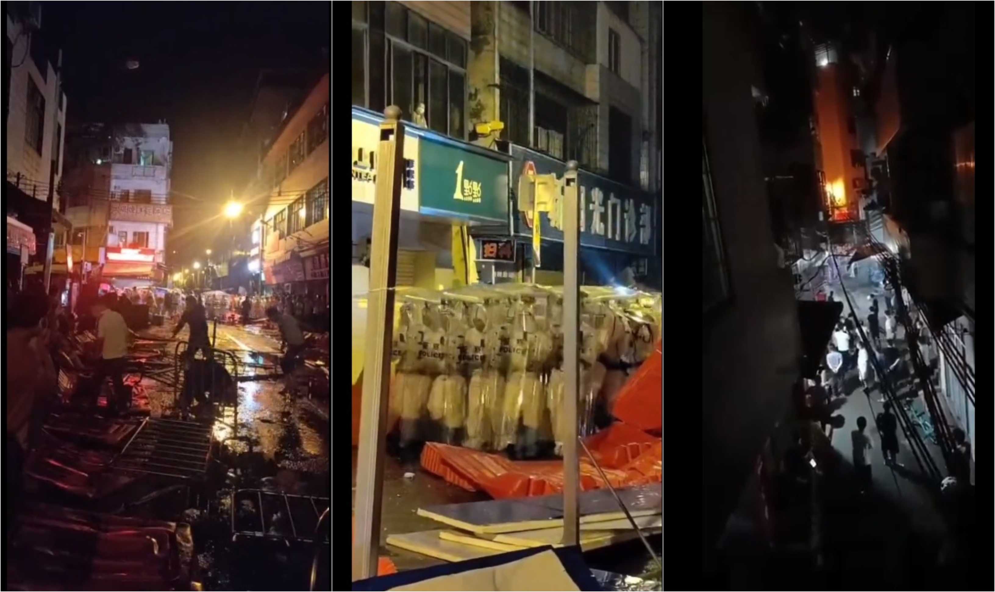 Chinezii din Guangzhou au atacat forțele de ordine trimise să reprime protestele