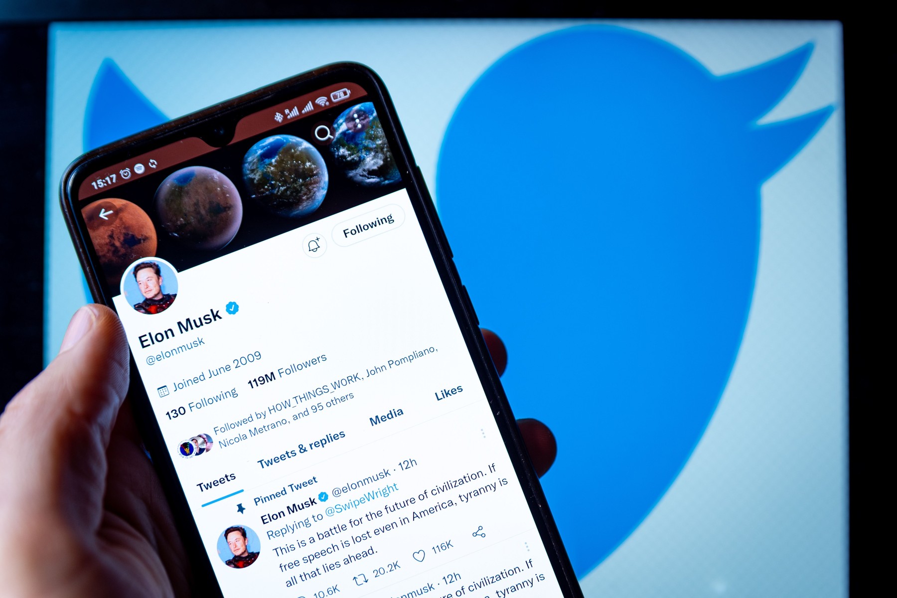 Musk devine cel mai mare influencer de pe Twitter. Pe cine ar putea depăși noul șef al rețelei sociale
