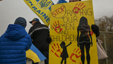 protest fata de agresiunile sexuale in ucraina